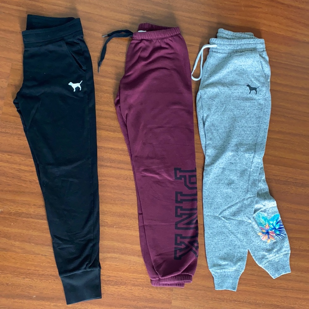 Lot of PINK sweatpants